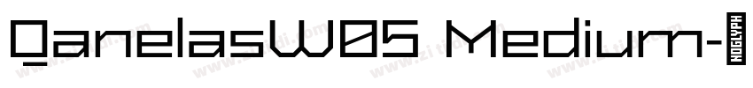 QanelasW05 Medium字体转换 QanelasW05 Medium字体转换